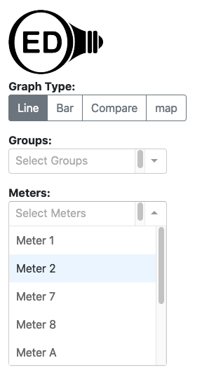 meter dropdown