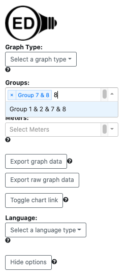 meter dropdown