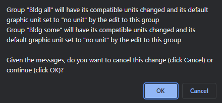 Admin group child meter changes compatible units