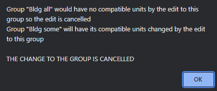 Admin group child meter changes compatible units