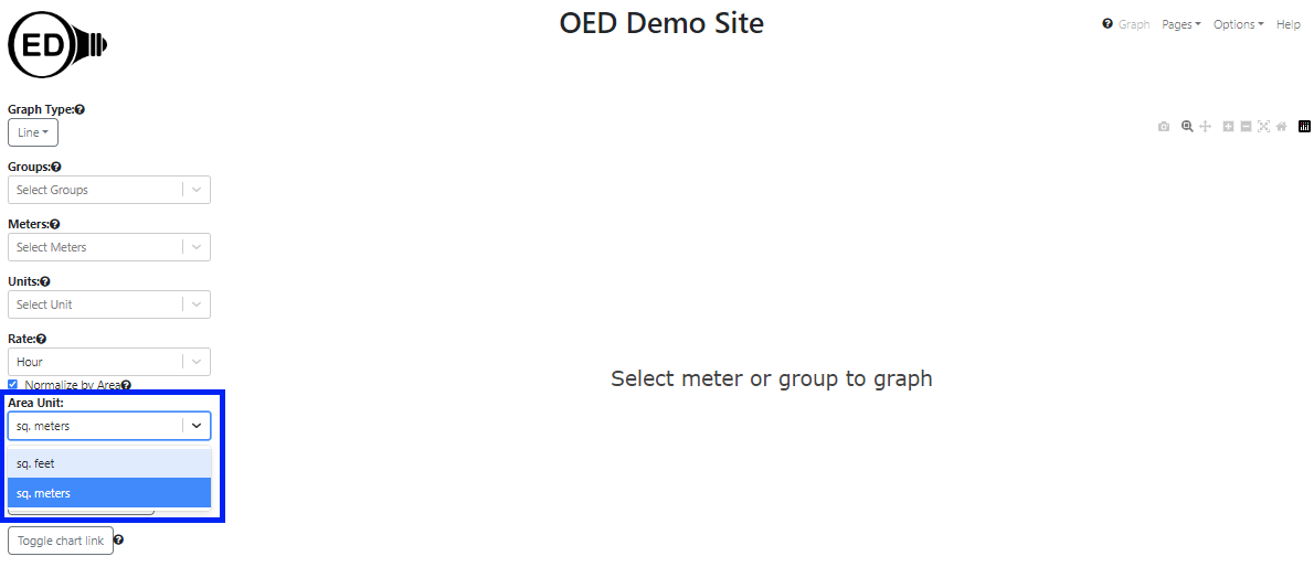 Selecting area normalization unit