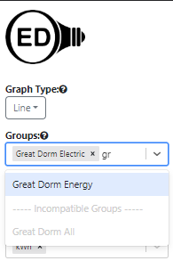 meter dropdown